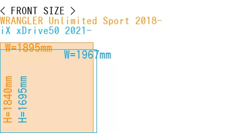 #WRANGLER Unlimited Sport 2018- + iX xDrive50 2021-